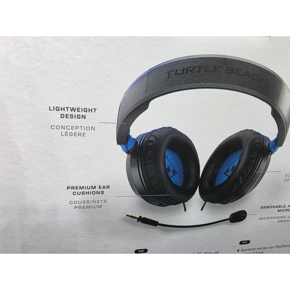 Turtle Beach Recon 50P Wired Multiplatform Gaming Headset For PlayStation - Picture 5 of 10